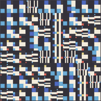 Blue district