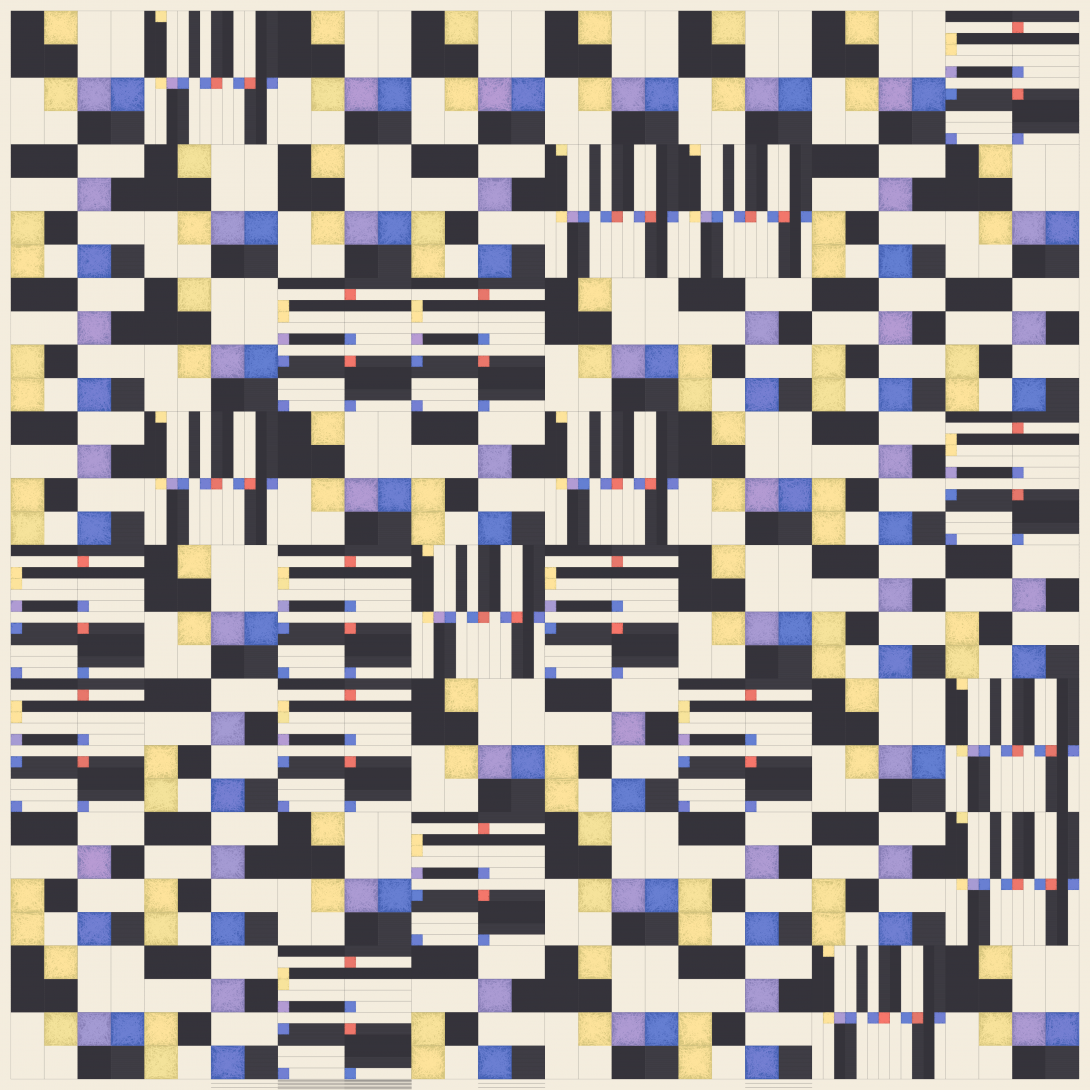 Tapestry with purple